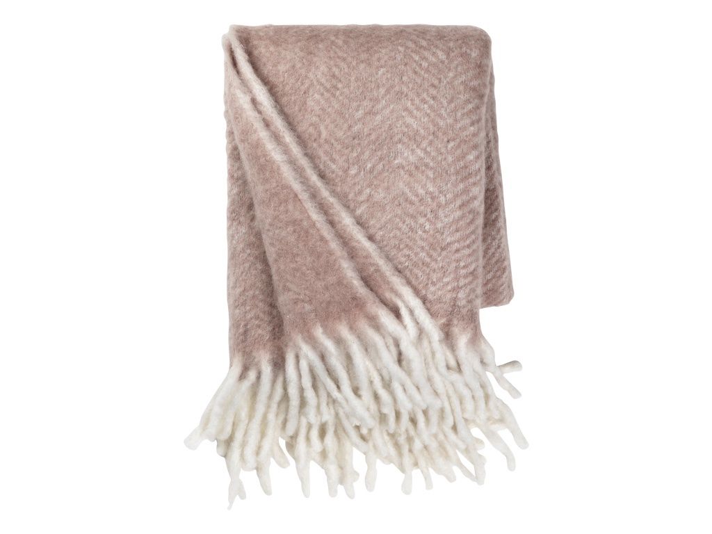 Cozy Living Plaid Mathea Powder 170 X 130