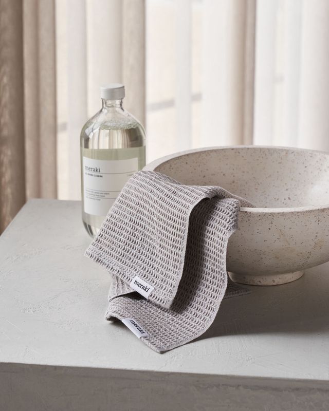 Dish Cloth, Pumila, Light Grey