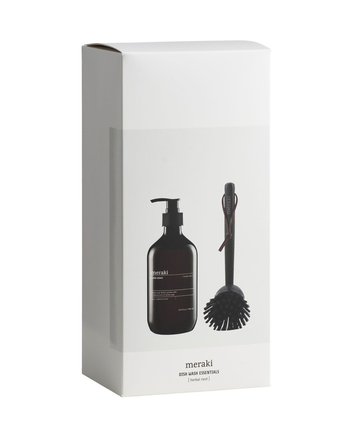 Giftbox Herbal Nest Dish wash essentials, white