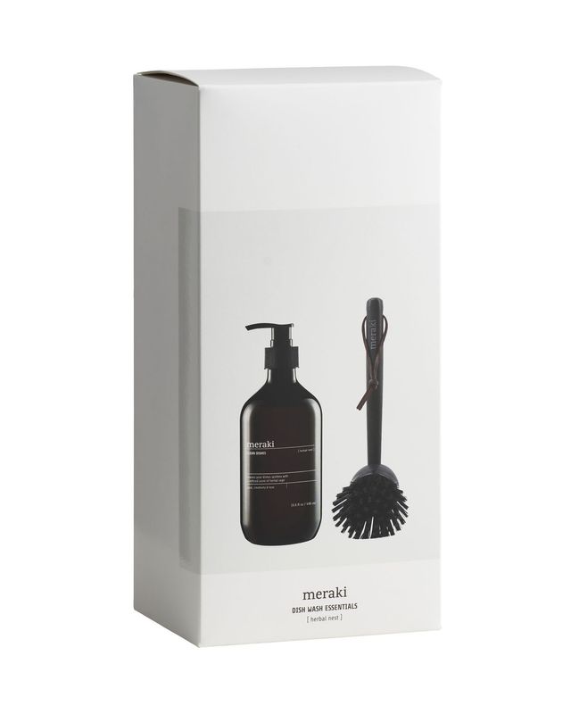 Giftbox Herbal Nest Dish wash essentials, white