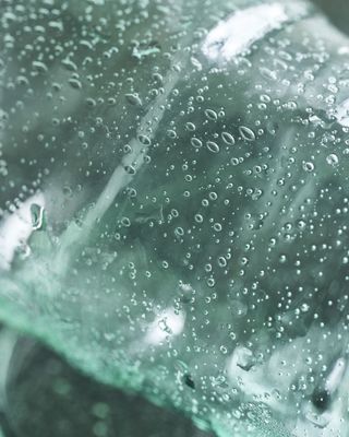 Glas rain aqua (2)