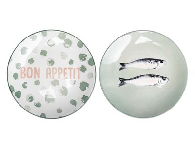 Gusta Patio S/2 dia 16,5 cm Bon Appetit