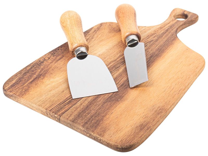 Gusta Serveerplank met 2 kaasmesjes