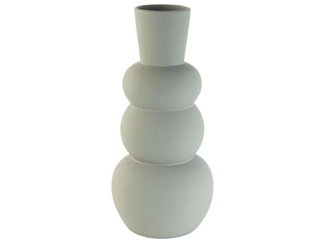 Gusta Vaas 12,8 x 28,7 licht groen
