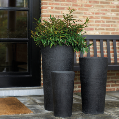 Hoge Pot D37 Wedge zwart L