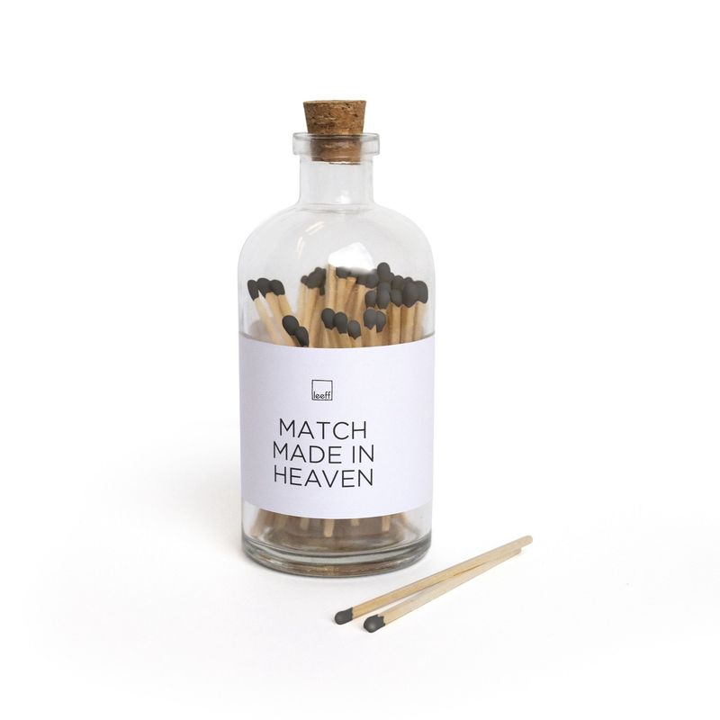 Leeff Jar with Matches Julia (lucifers)