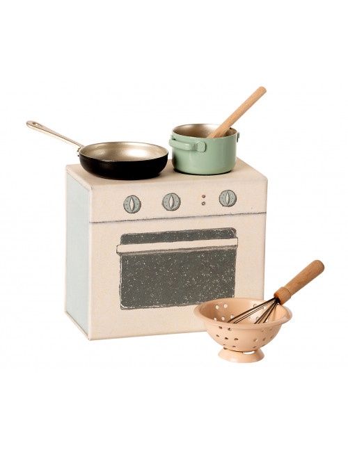 Miniatuur cooking set
