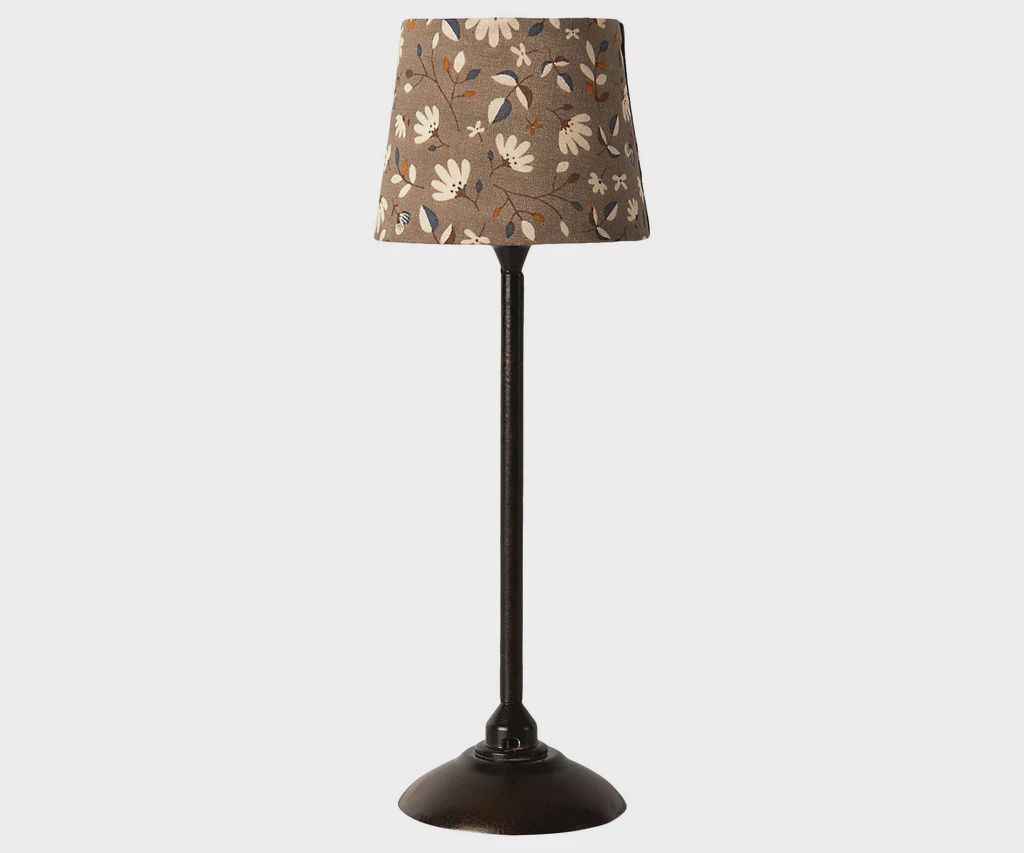 Miniatuur vloerlamp - antrachiet