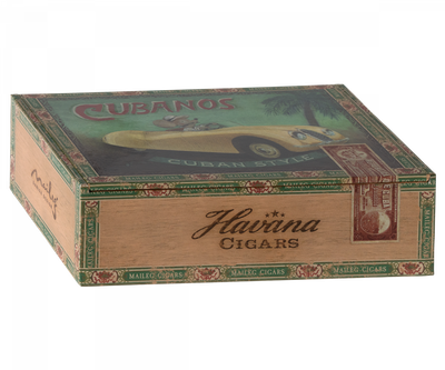 Oma en opa in sigarenkist