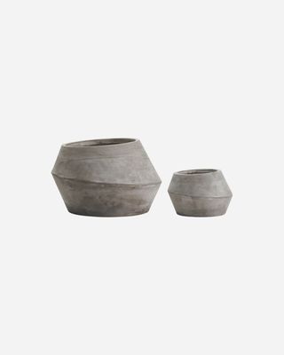 Planter Mysa Nature (set) S 24 x h16 cm, M 37 x h24 cm