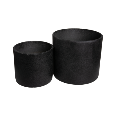 Pot D29 Wedge zwart L