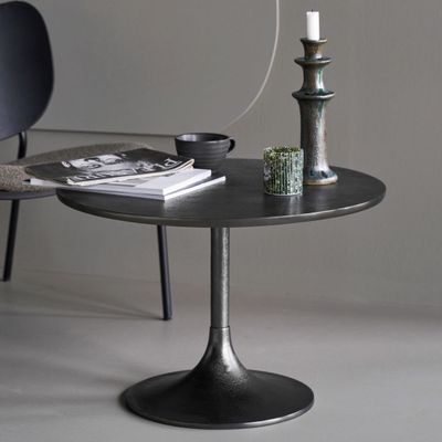 (single) Coffee table, Fari, Black 85 x 85 x h42