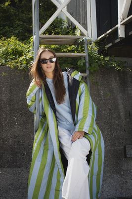 Sittingsuits Basic - Helsinki (streep groen - blauw)