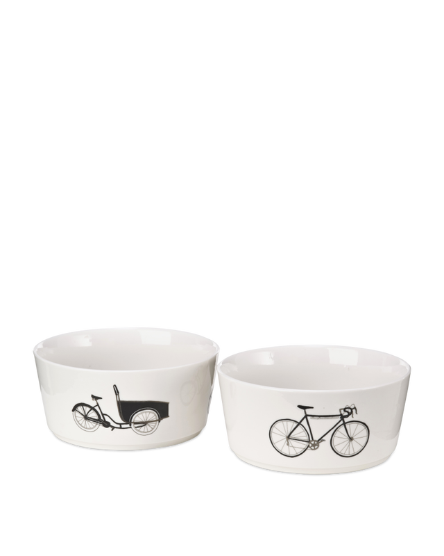 Snack bowl Bikes set 4