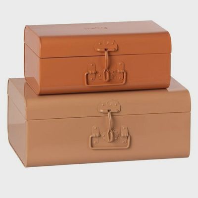 opbergkoffers set - powder rose