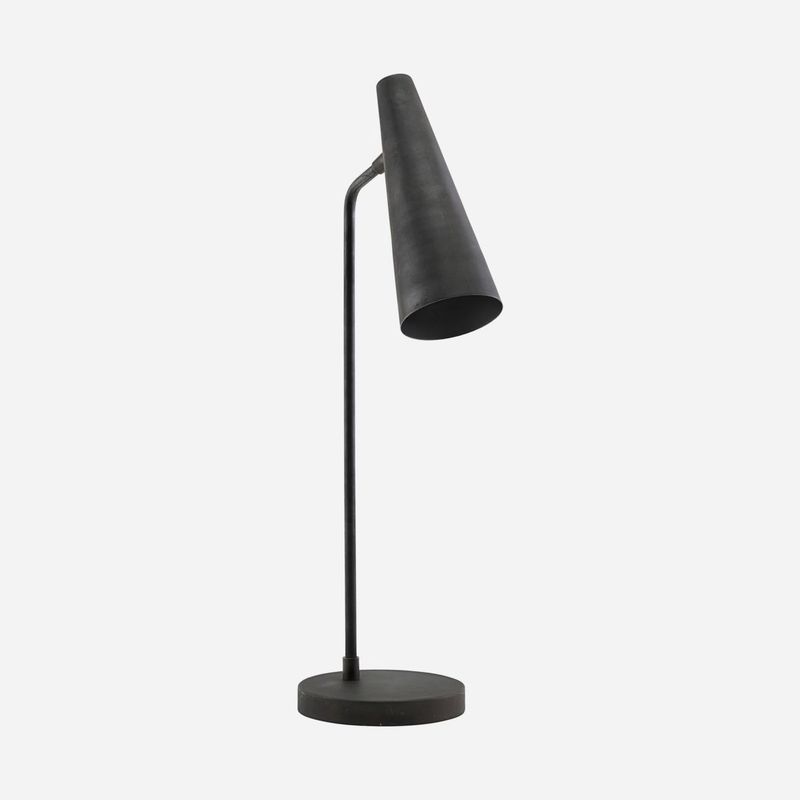 Tafel lamp Precise, zwart h: 52 cm