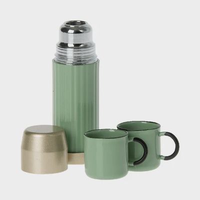 Thermos met tassen mint
