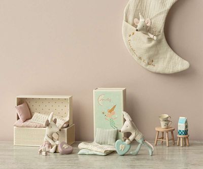 Tooth fairy mouse, littele brother in matchbox