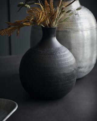 Vase, Reena, Brown