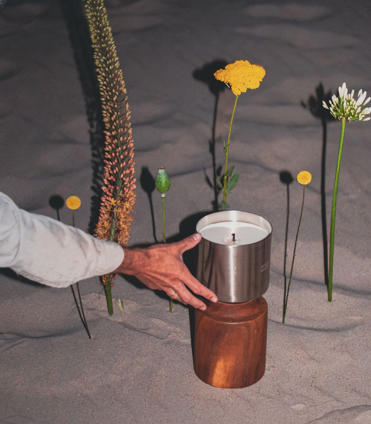 Outdoor candle 1.8kg - Tamed Basil &amp; Thunder