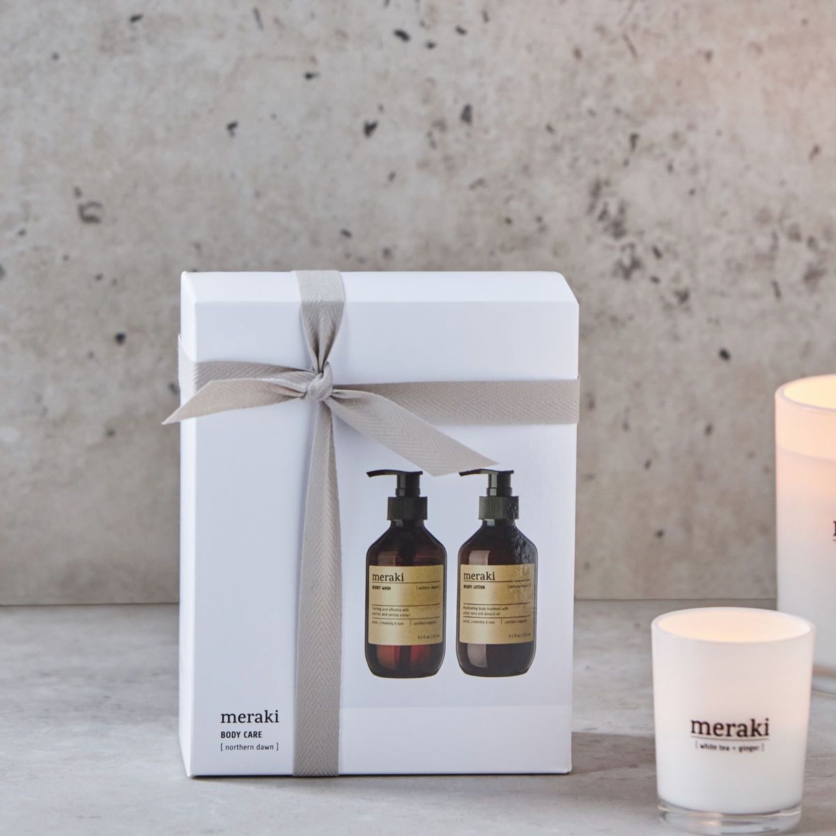 Giftbox Northern dawn Body Care white