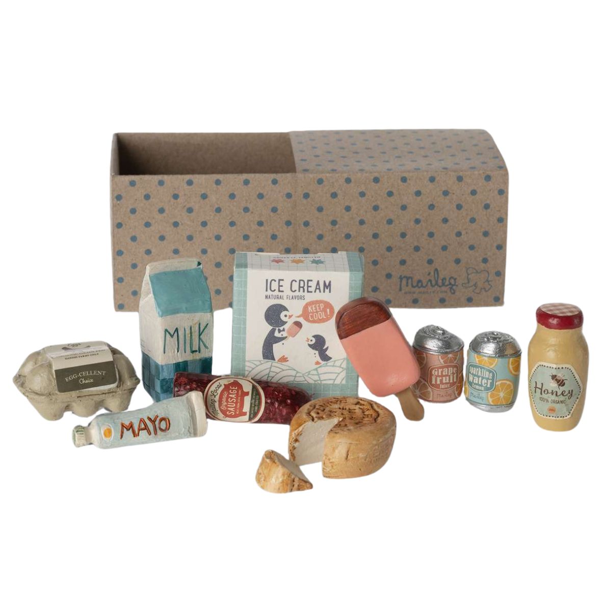 (single) Miniatuur boodschappenbox - 1