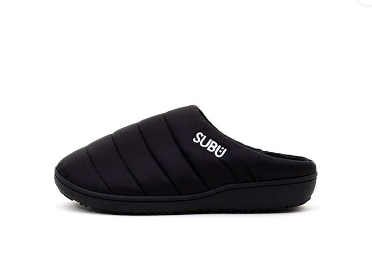 Subu Black in- outdoorslipper 37-38