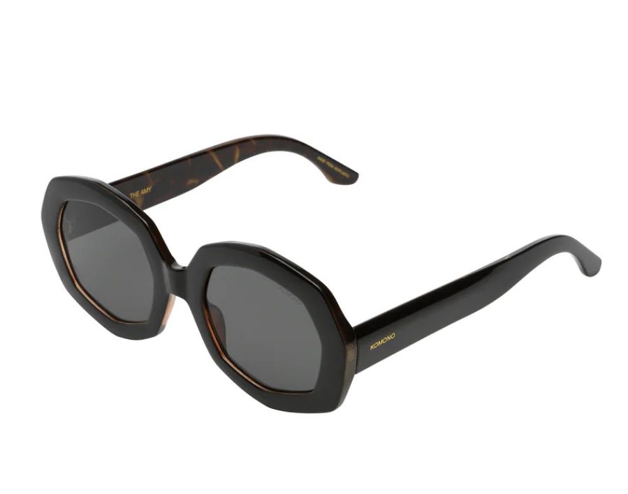 KOMONO Bril Amy, Color: Black Tortoise