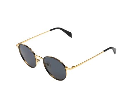 KOMONO Bril James, Color: Black Gold