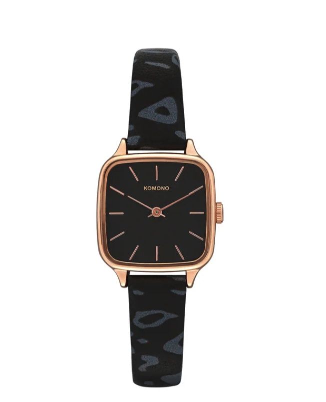 KOMONO Horloge Kate 1, Color: Animal Black