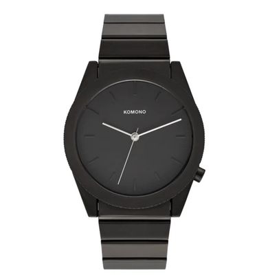 KOMONO Horloge Ray, Color: Solid Black