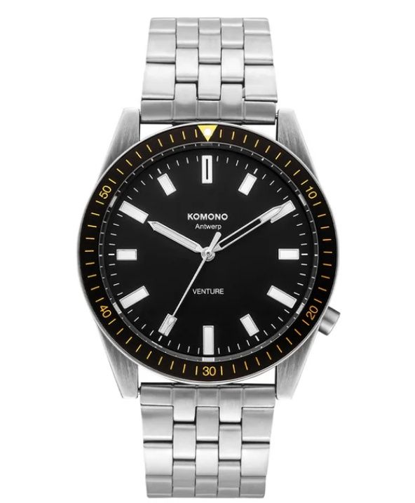 KOMONO Horloge Ray Venture Estate, Color: Silver Black