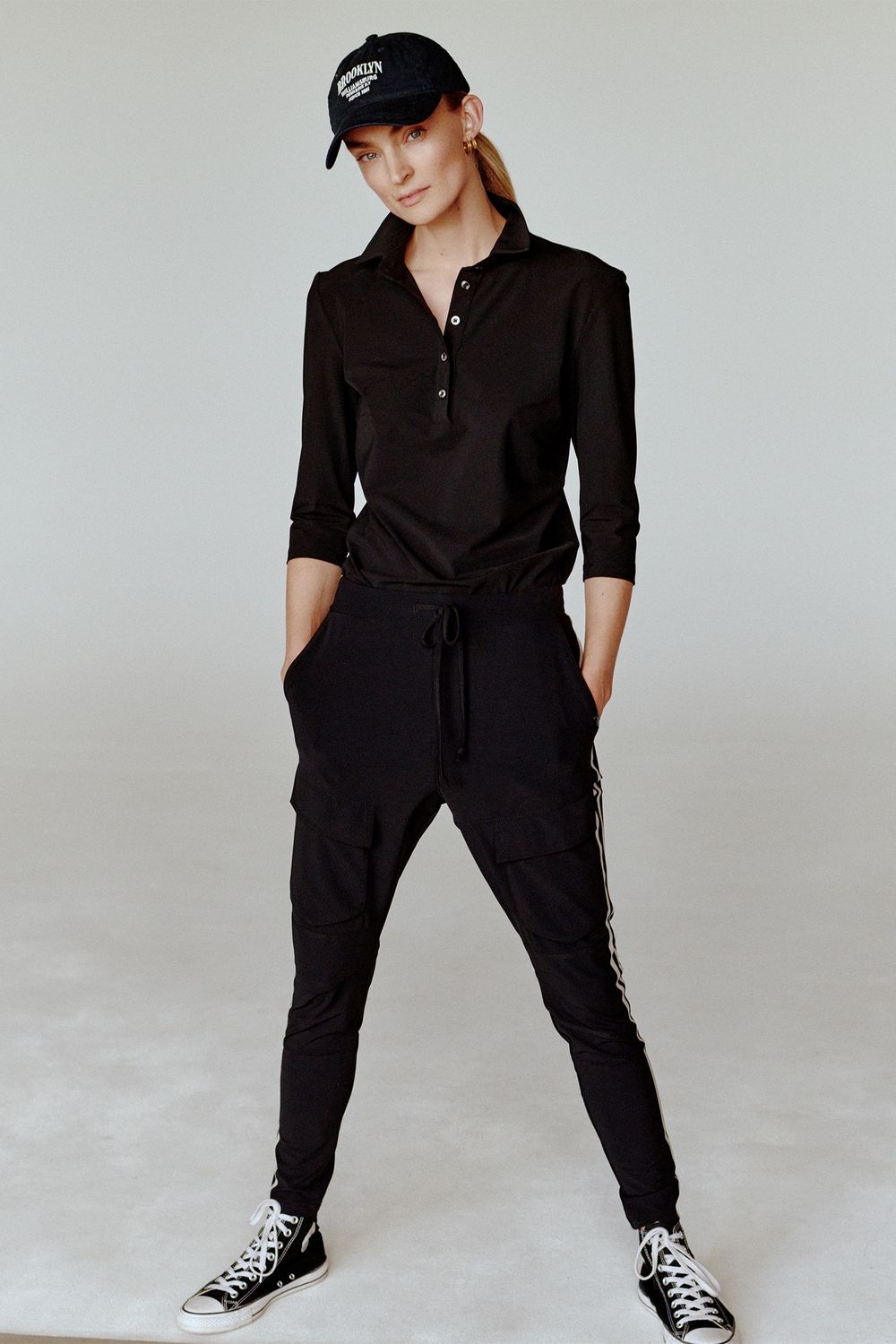Cargo broek stripe