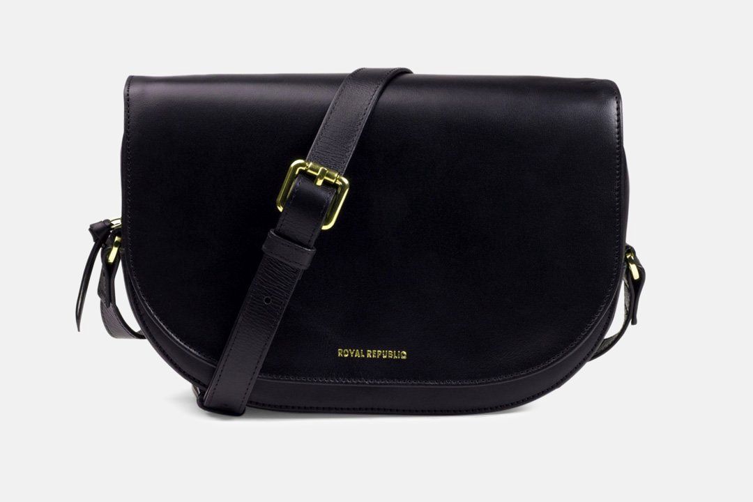 Raf Curve Evening Bag 181 black