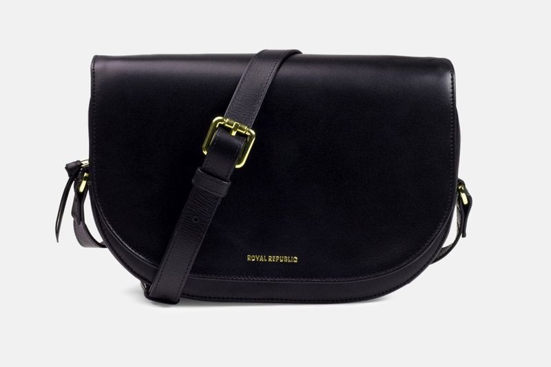 Raf Curve Evening Bag 181 black
