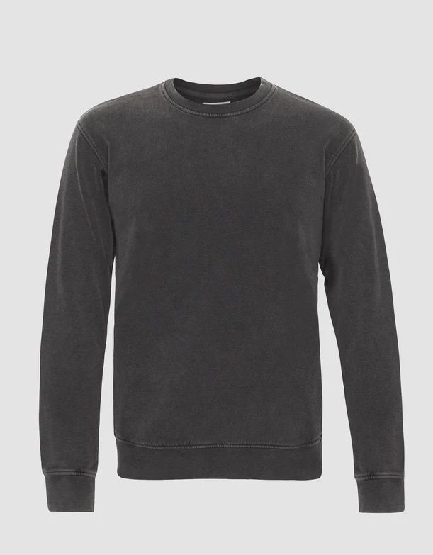 Organic Oversized sweater, Color: Faded Black, Size: L