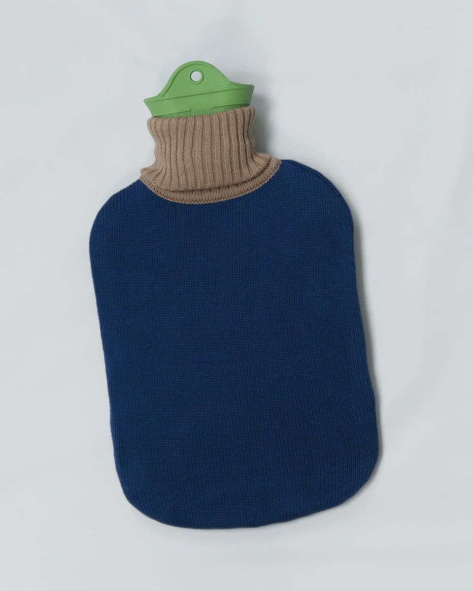 Warm water kruik, Color: Blauw