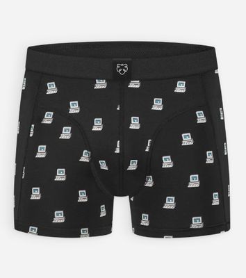 Boxer Brief Black Computer