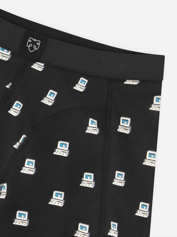 Boxer Brief Black Computer