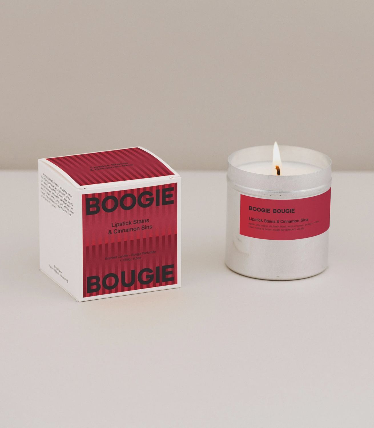 Boogie Bougie Lipstick Stains &amp; Cinnamon Sins