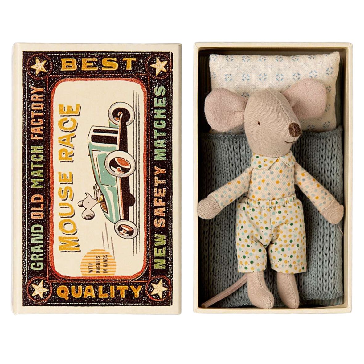 Kleine broer in matchbox (magnetische handjes)