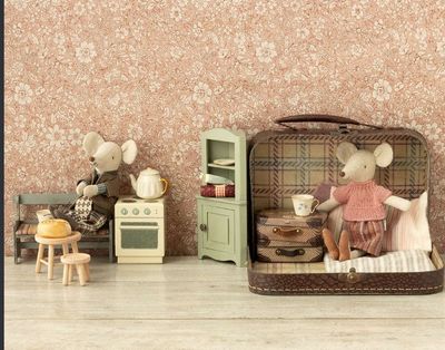 muizenkleedjes in koffertje - opa