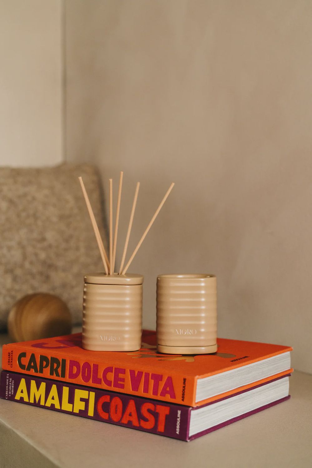 Giftset: Home essentials (Geurstokjes + geurkaars), Geur: Santal &amp; Cardemom