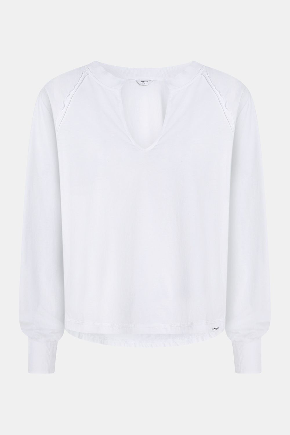 T-shirt Lange mouwen V-Hals