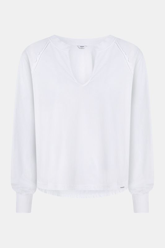 T-shirt Lange mouwen V-Hals
