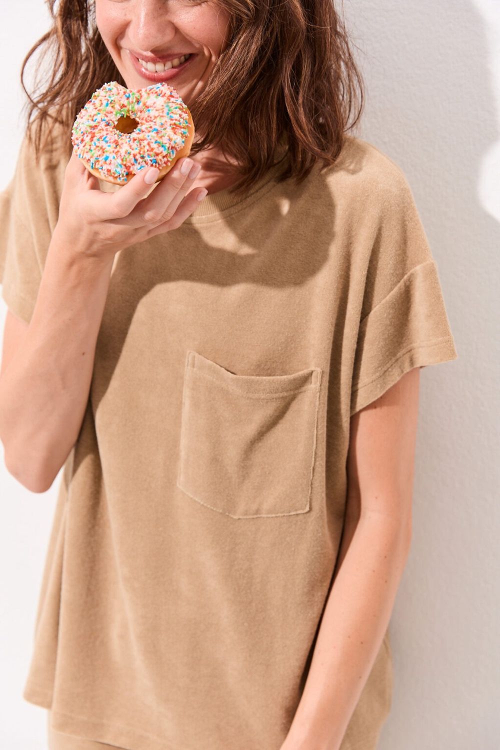 Amie Top Frottee