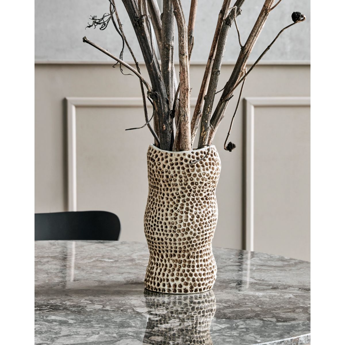 Vase HD Pan Beige