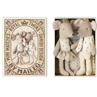 vorstelijke muisjes tweeling, kleine broer en zus