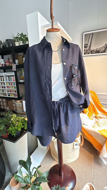Organic Oversized shirt Linnen