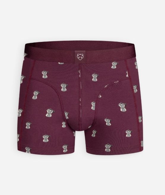 Boxer - Burgundy Percolator